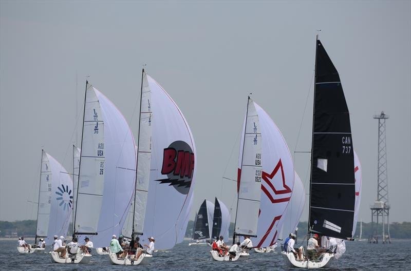 Charleston Race Week at Patriots Point - Day 1 || Sail-World